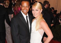Lindsey Vonn on Tiger