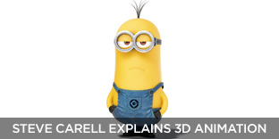 Steve Carell Explains 3D Animation
