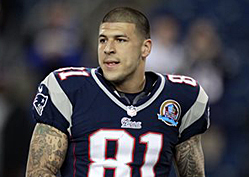 Police Search Home of Patriots Star