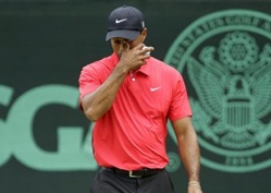Tiger Reaches New Low at Merion