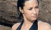 Demi Lovato's Beach PDA